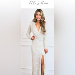 Bella & Bloom maxi sequin gown